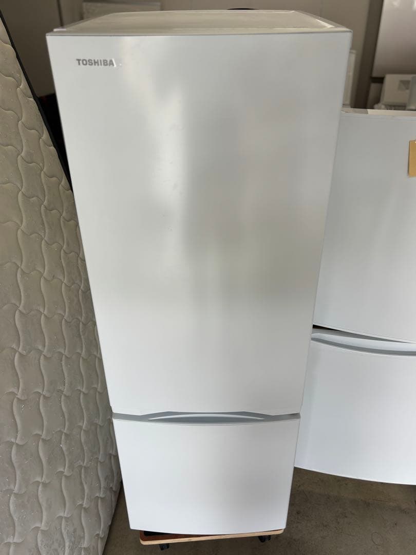2024年製 美品 東芝 GR-V17BS(W) 2ドア冷蔵庫 170L