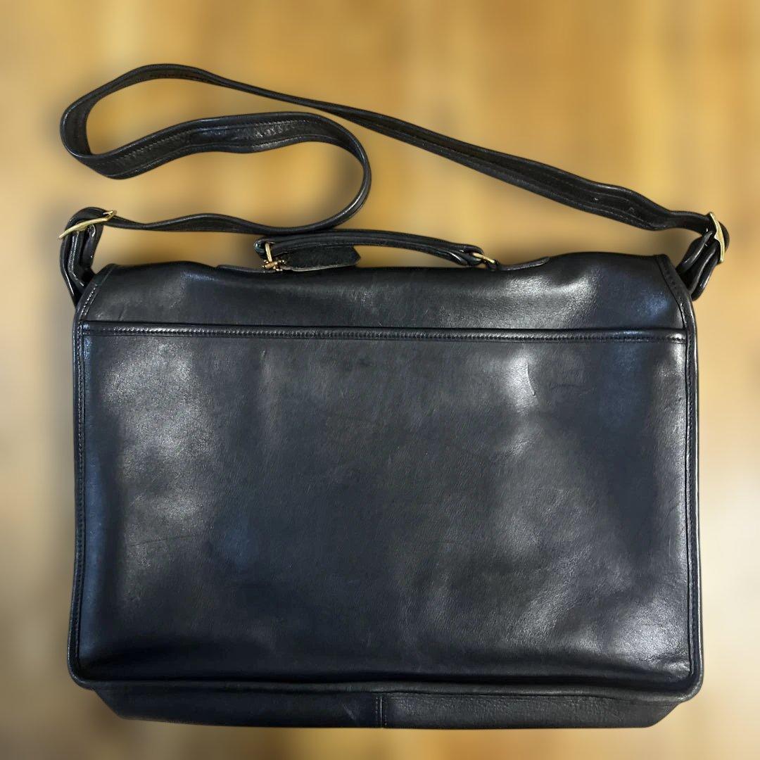 OLDコーチ　COACH ターンロックブリーフケース　ブラック