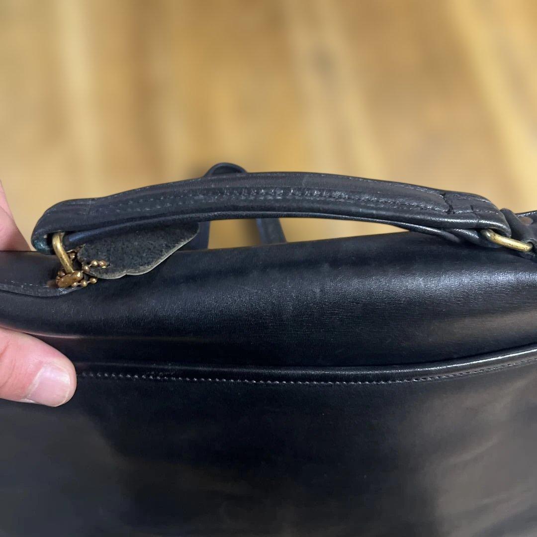 OLDコーチ　COACH ターンロックブリーフケース　ブラック