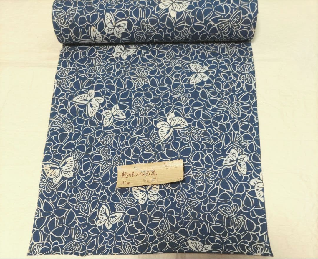 浴衣反物４本セット　ゆかた　木綿　めん　綿