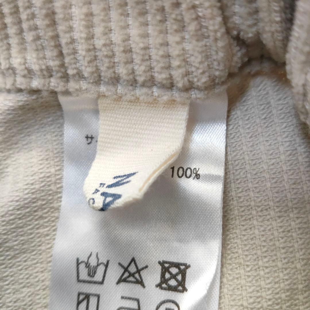 (期間限定値下げ12/16まで)NARU 8Wコーデュロイエッグパンツ エクリュ