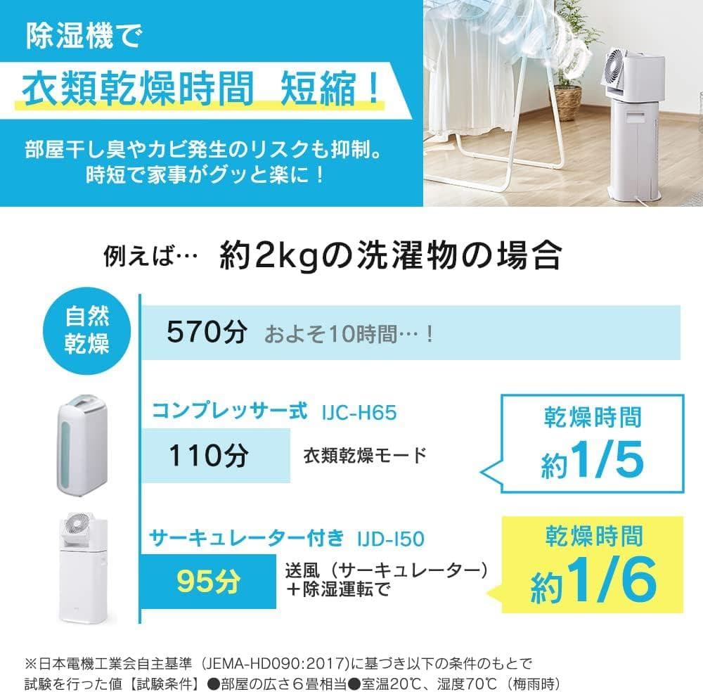 美品✨ アイリスオーヤマ 衣類乾燥除湿機 コンプレッサー式 部屋干し