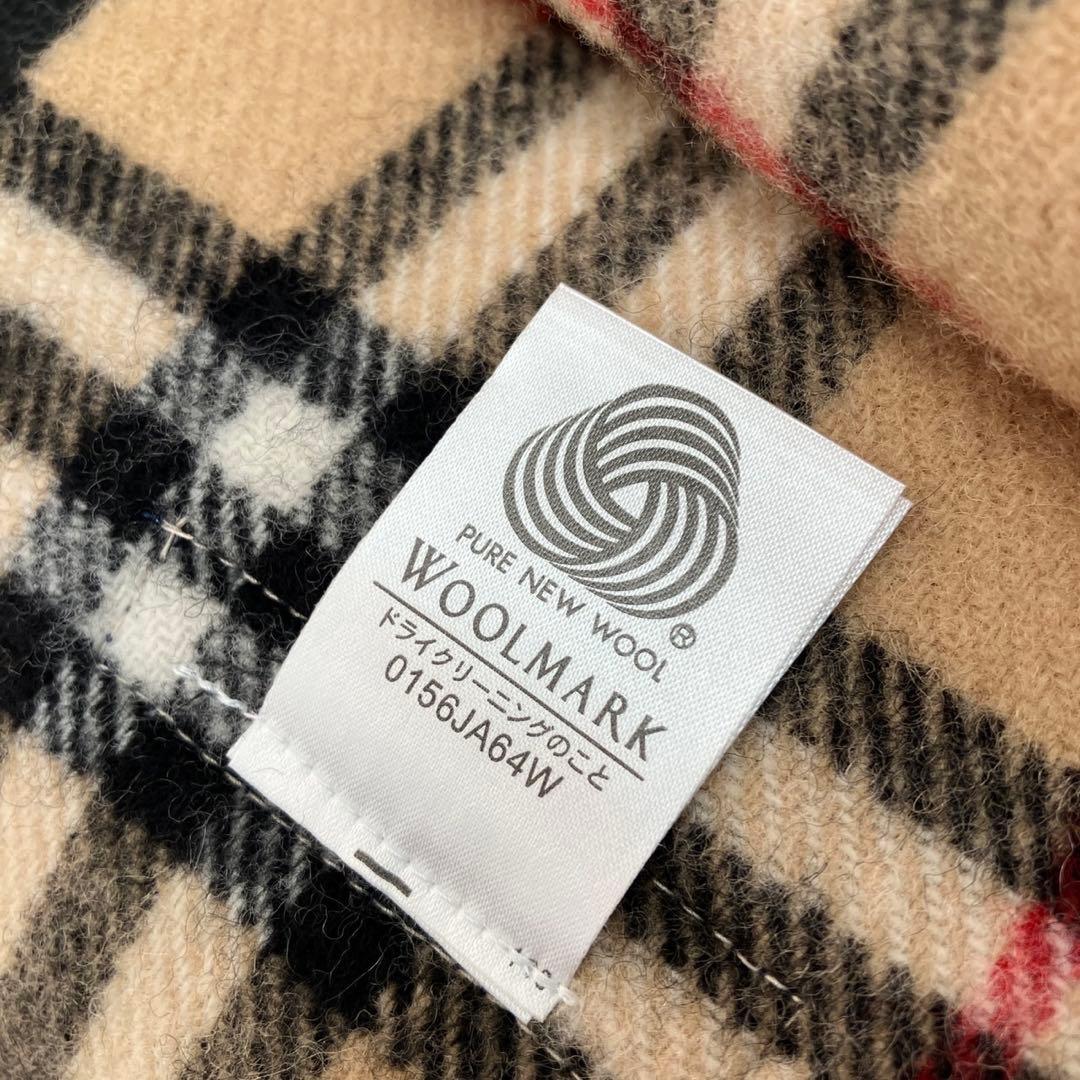 BURBERRY:バーバリーロンドン×西川産業 ノバチェック　ウールひざ掛け