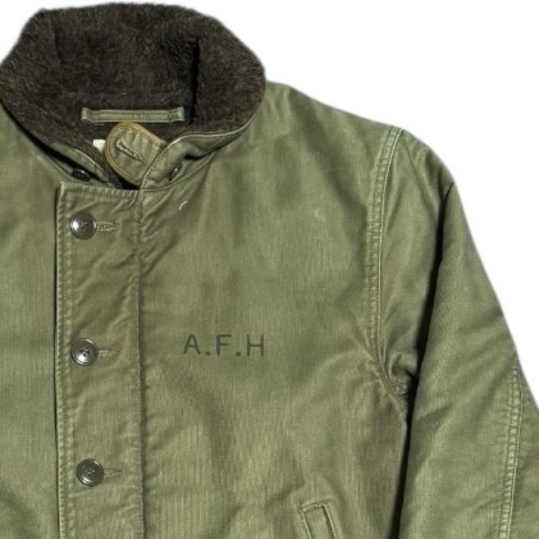 COOTIE ステンシル N-1 デッキジャケット アルパカウールライナー M