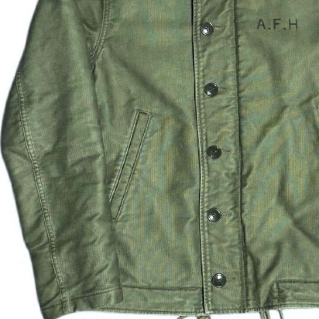 COOTIE ステンシル N-1 デッキジャケット アルパカウールライナー M