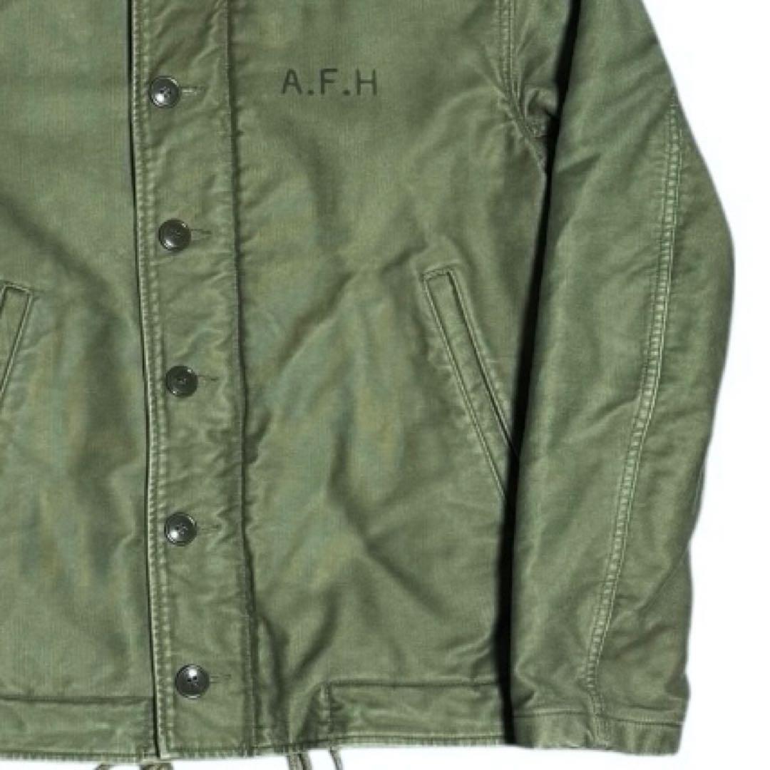 COOTIE ステンシル N-1 デッキジャケット アルパカウールライナー M