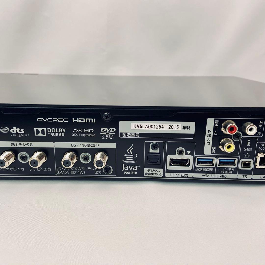 全録レコーダー 6TB Panasonic DMR-BRX6000 動作品