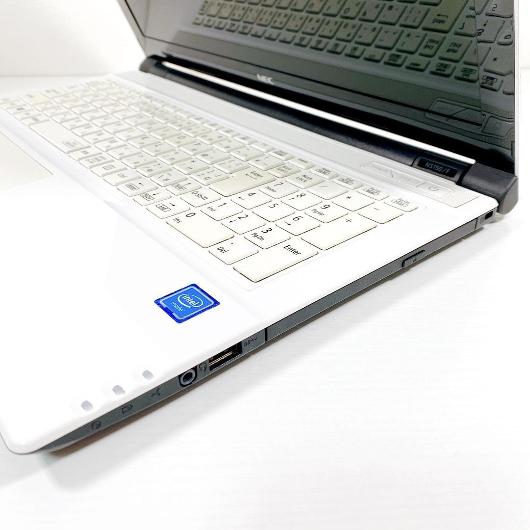 大容量1000GB✨すぐに使える✨写真や動画の保存に✨NECノートパソコン✨03