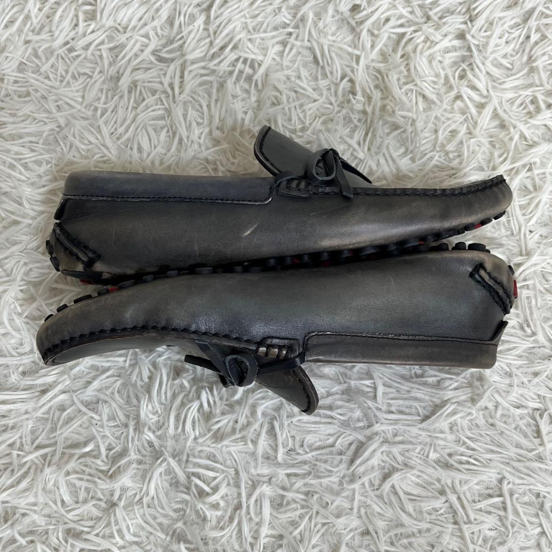 11407✨良品✨ベルルッティ カリグラフィ ドライビングシューズ ブラウン