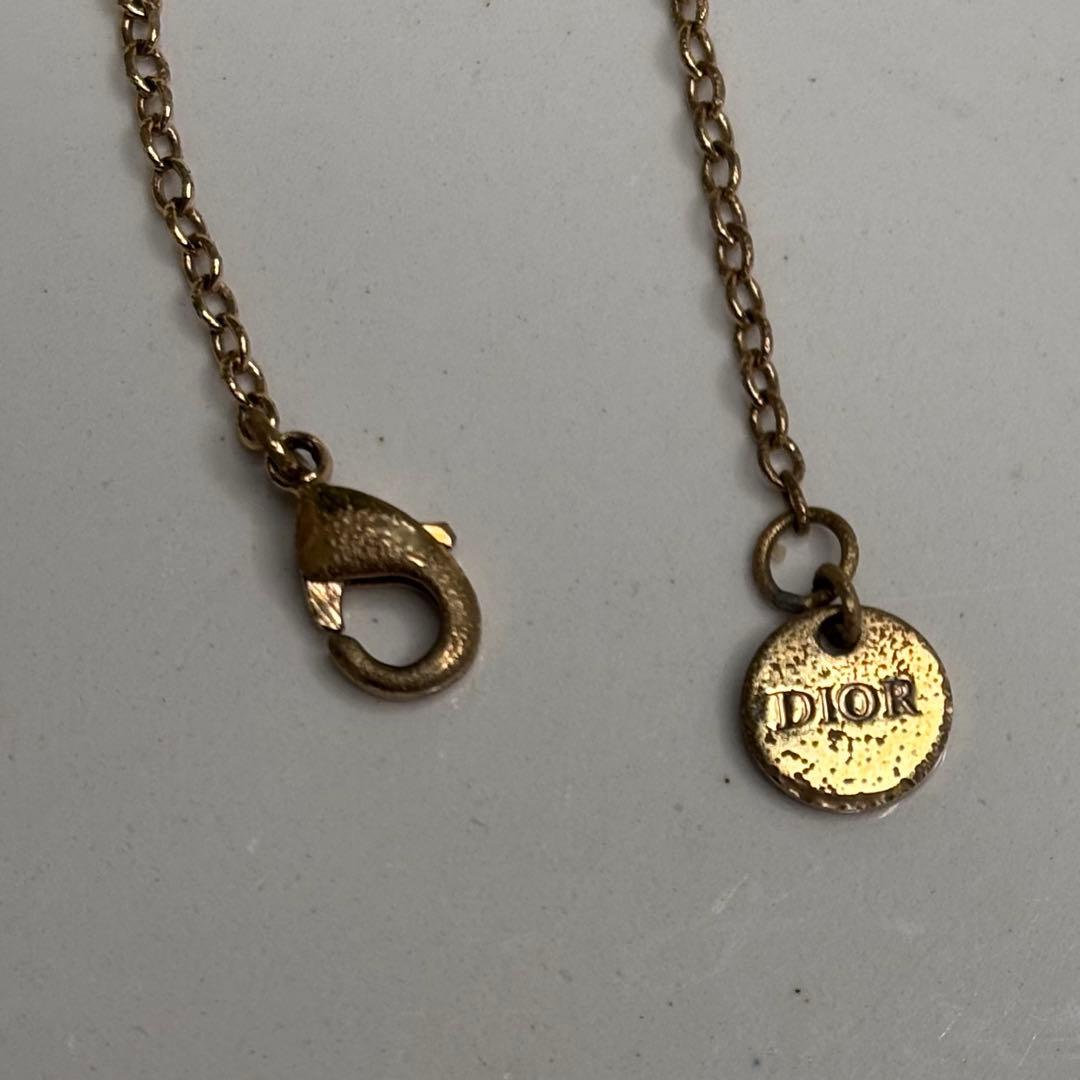 ヴィンテージ♡ChristianDior クリスチャンディオールロゴ ネックレス