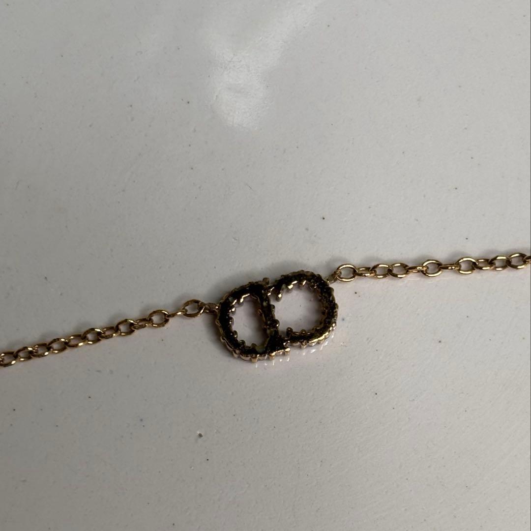 ヴィンテージ♡ChristianDior クリスチャンディオールロゴ ネックレス