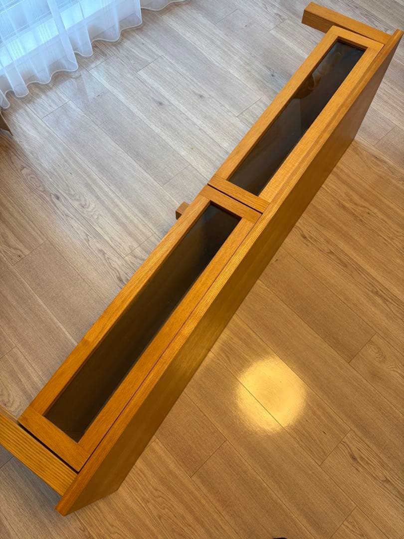 廃盤品　無印良品 テレビボード AVラック　タモ材 150cm幅