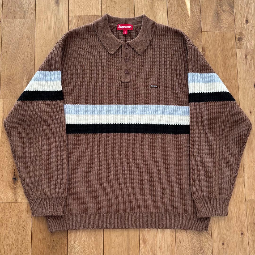 【大人気】Supreme 23FW Small Box Polo Sweater