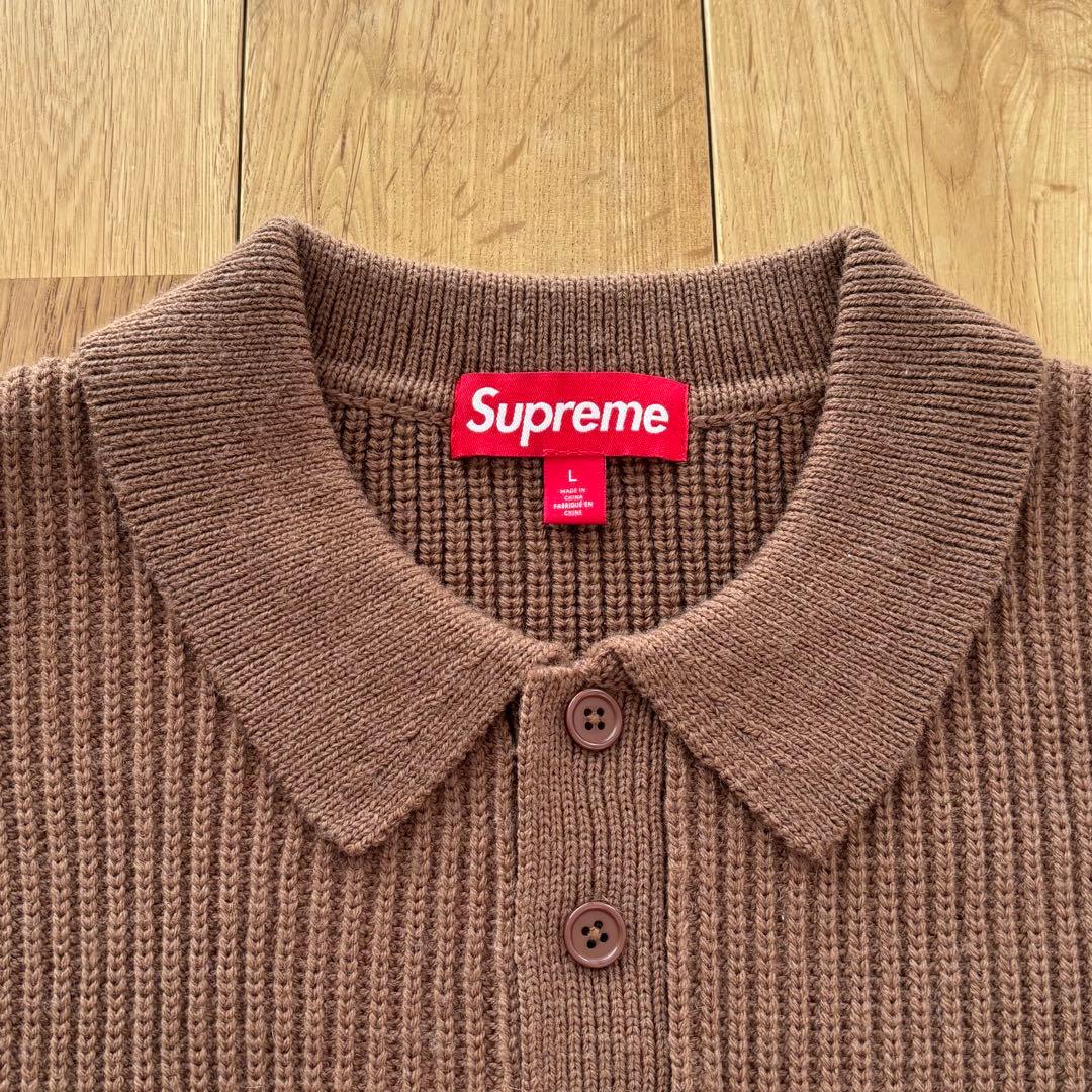 【大人気】Supreme 23FW Small Box Polo Sweater