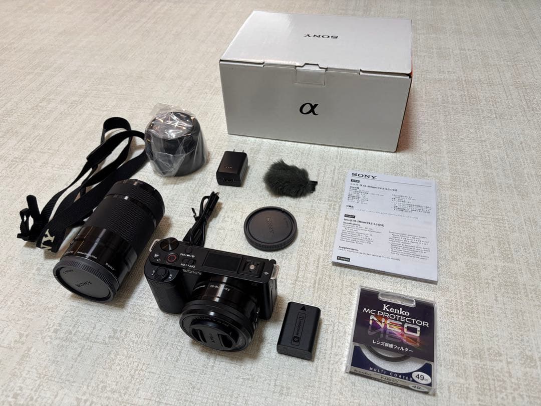 Sony ZV-E10 ダブルズームレンズキット