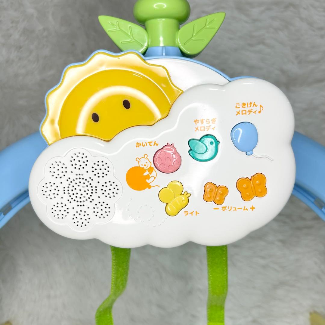 【美品】ディズニー 6WAYジムにへんしんメリー　プーメリー　可動