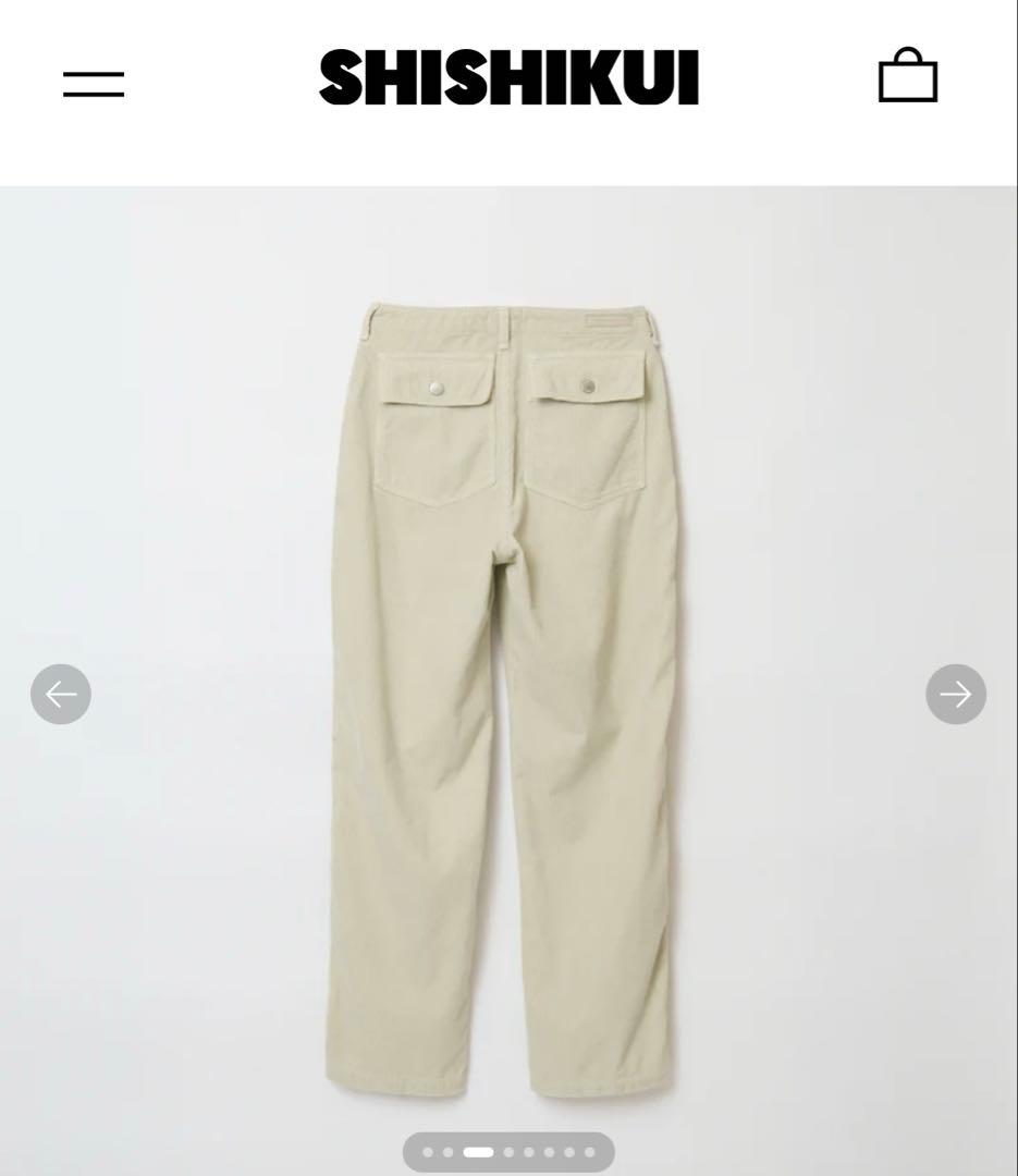パンツ THE SHISHIKUI CORDUROY BAKER
