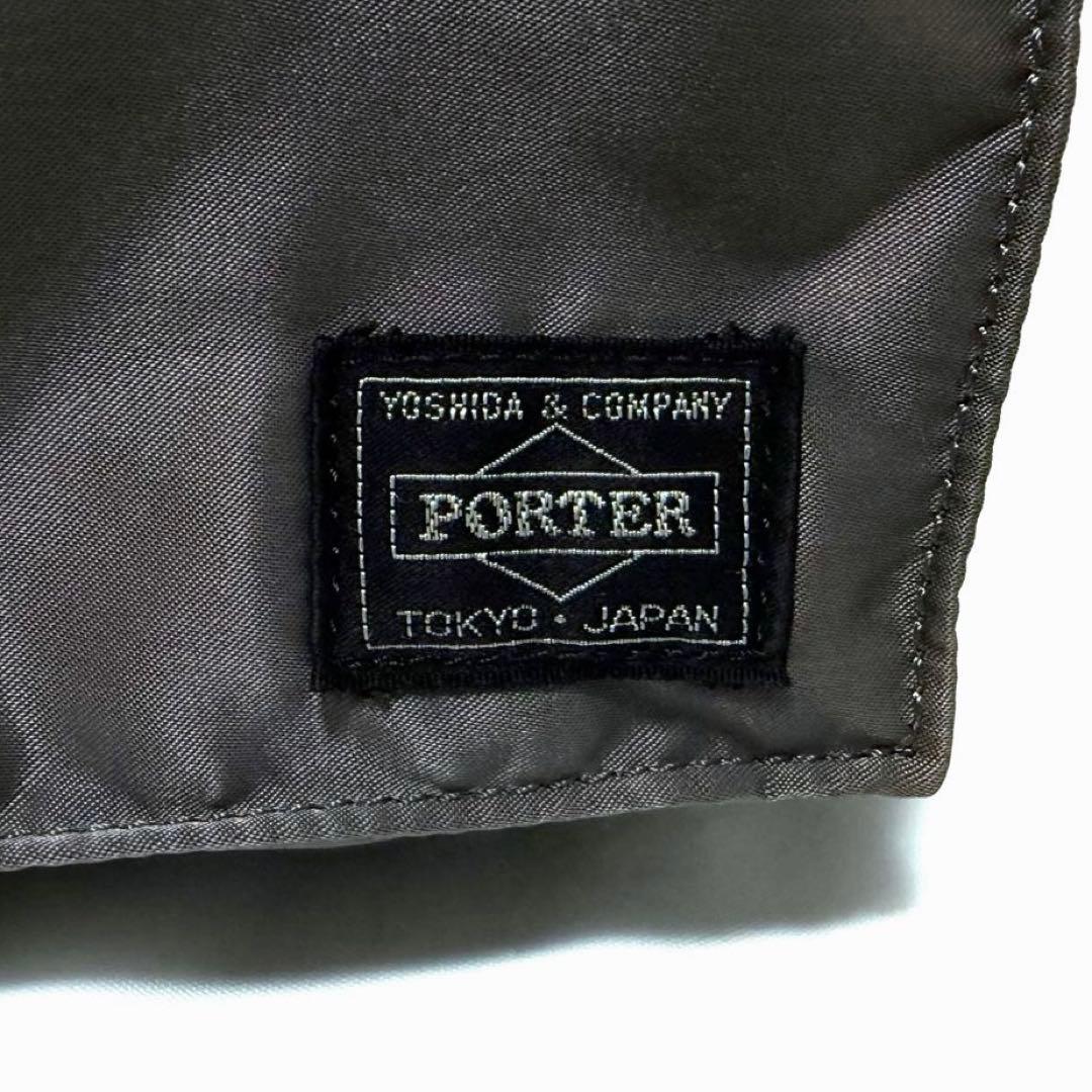 新型✨極美品 ポータータンカー ビジネスバッグ3way 2層 A4可 グレー