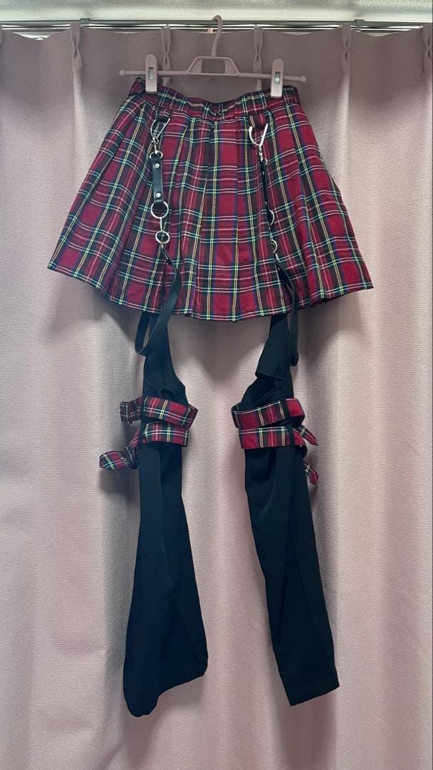 REFLEM レッグカバー付きレイヤードショーパンツ（実写真あり）