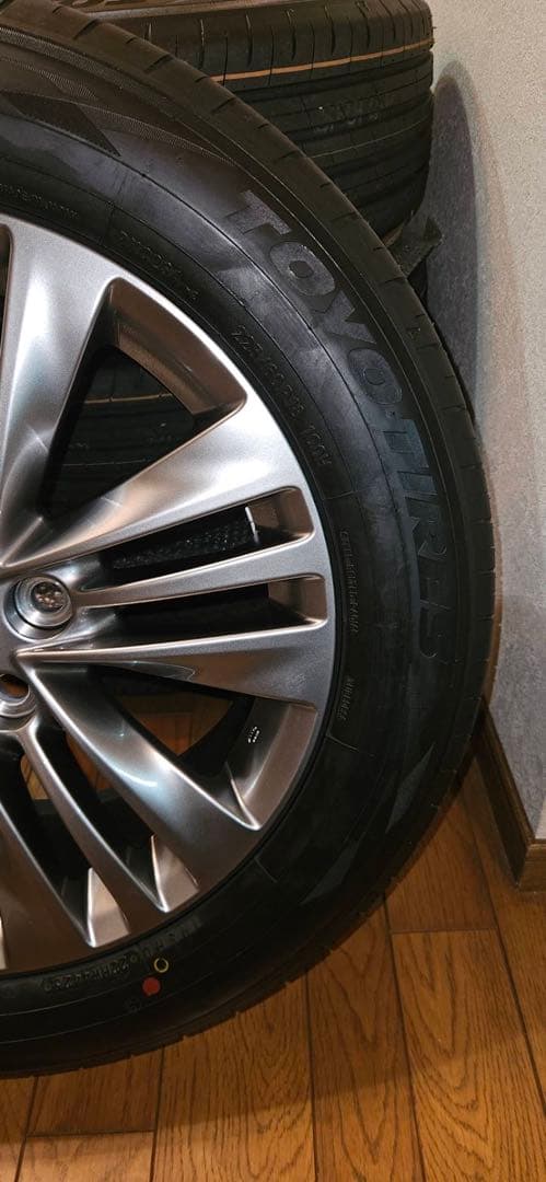 新車外し！25年トヨタ 40系 アルファード　純正18インチ PCD120/5H