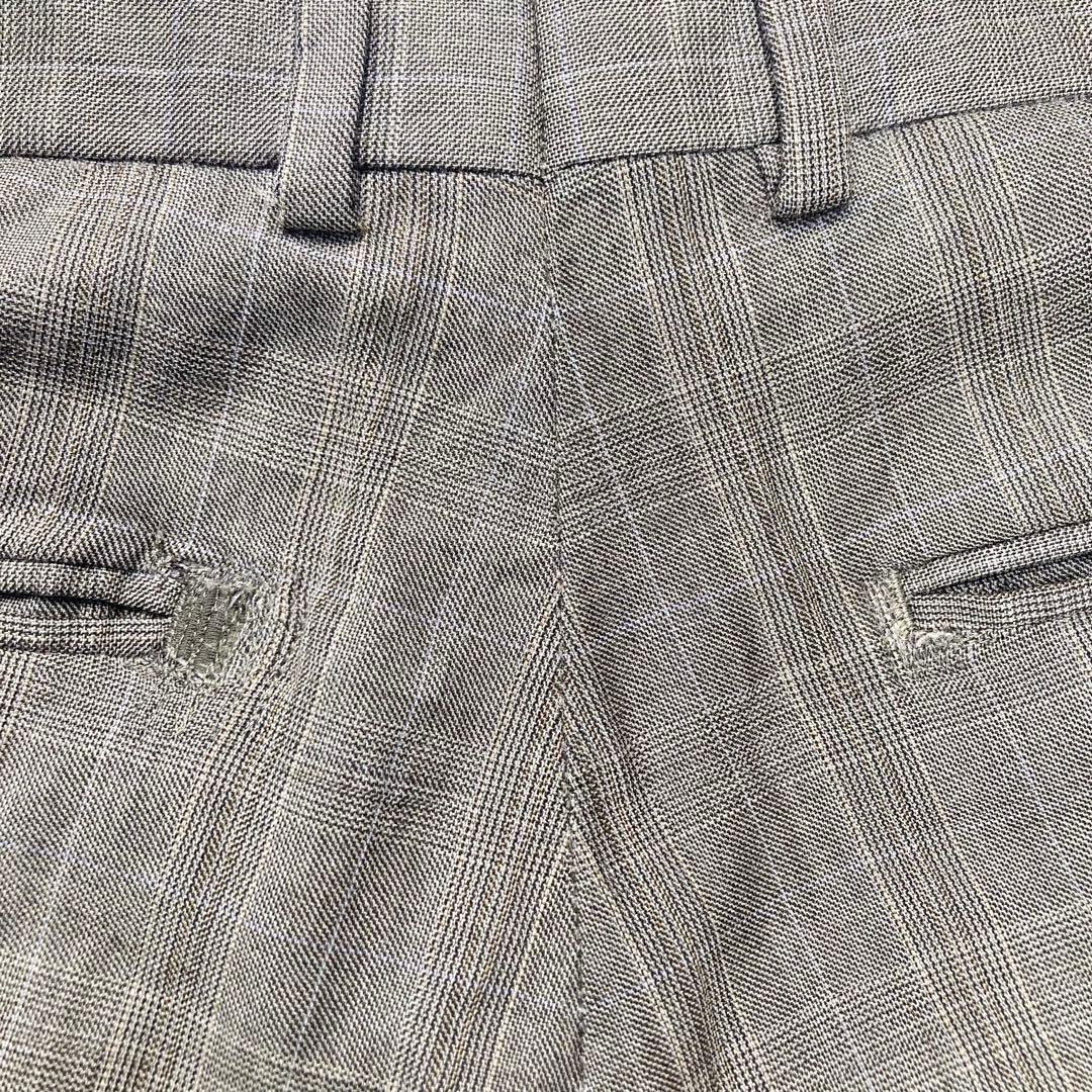 極希少 トムフォード期 GUCCI グレンチェック セットアップスーツ 48