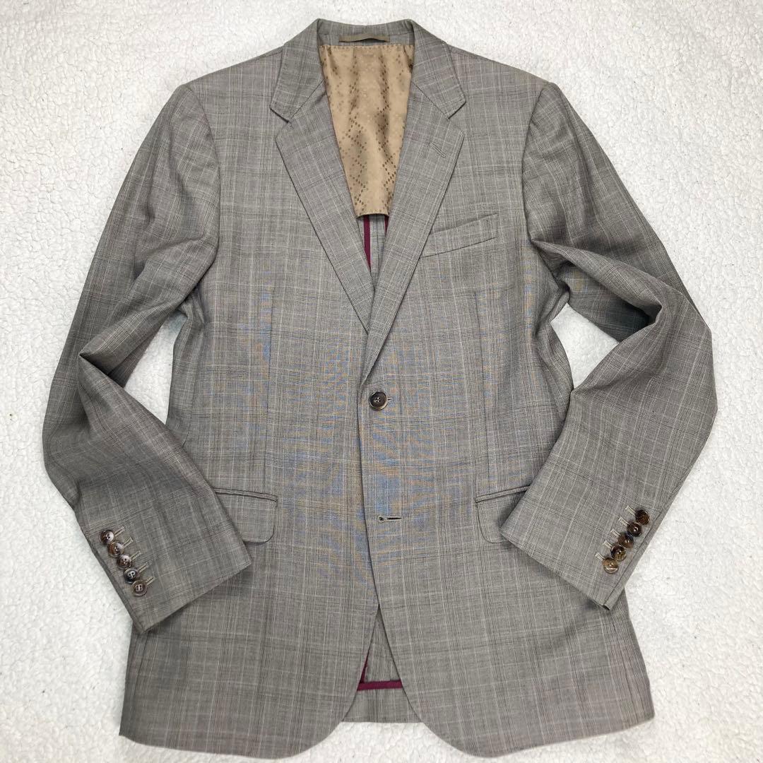 極希少 トムフォード期 GUCCI グレンチェック セットアップスーツ 48