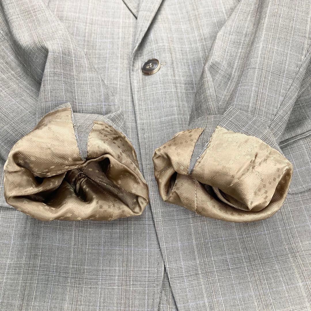 極希少 トムフォード期 GUCCI グレンチェック セットアップスーツ 48