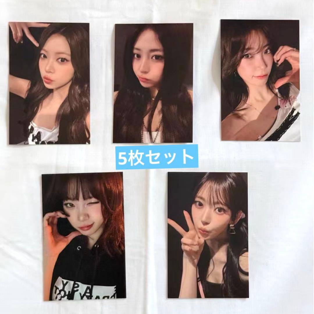 ルセラフィム 2025 アンコールライブ ソウルコン トレカ ５枚セット