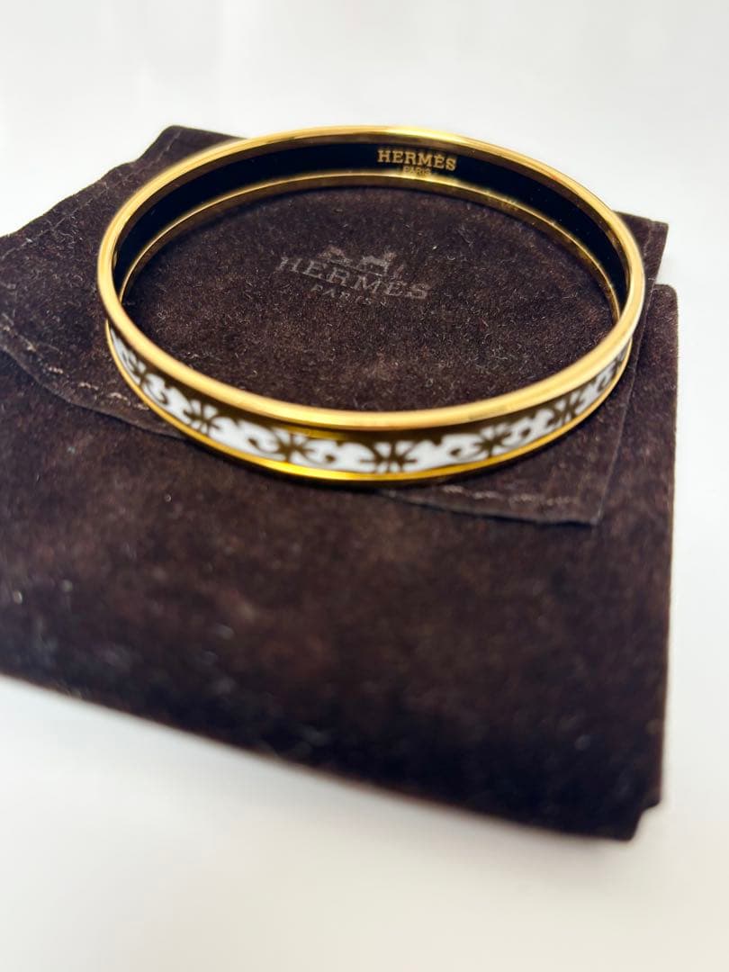 【★7/14まで★本物保証★超美品】エルメス　ガダルキヴィール　バングル