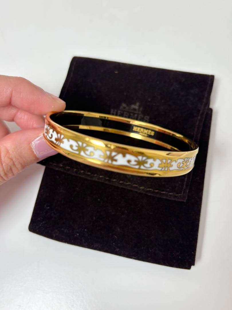 【★7/14まで★本物保証★超美品】エルメス　ガダルキヴィール　バングル