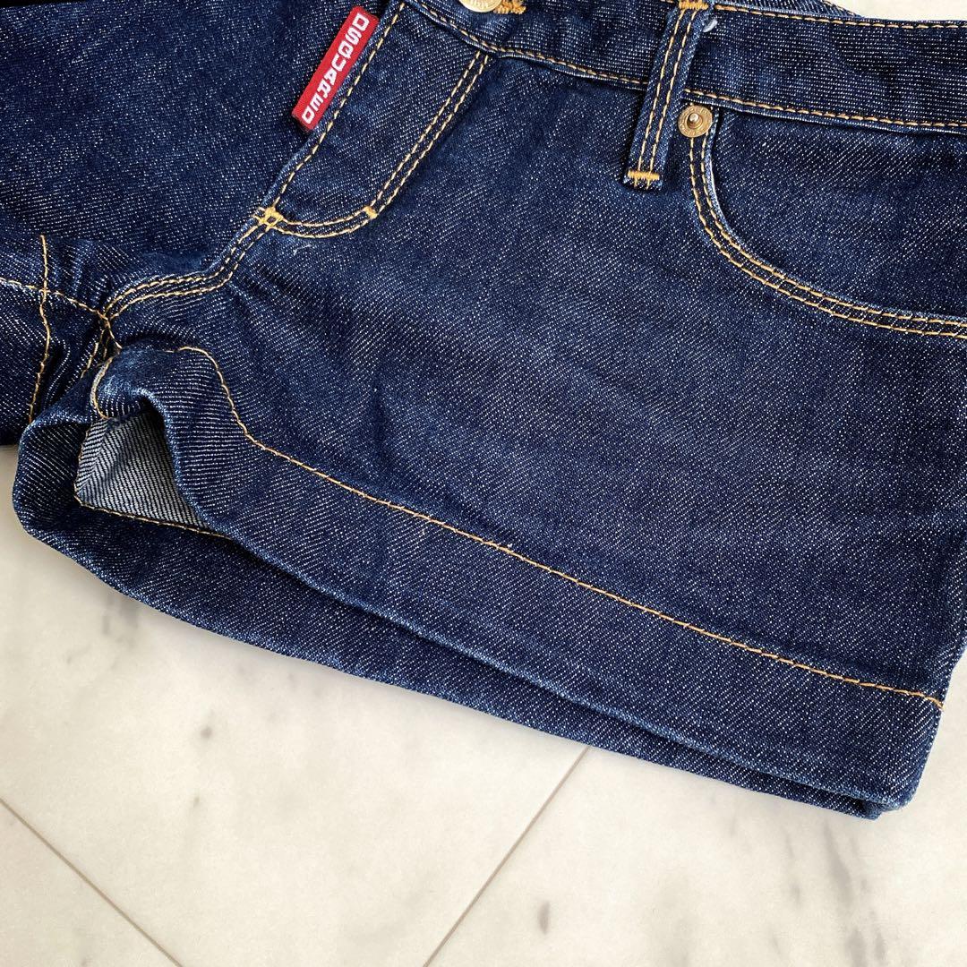 DSQUARED2 ディースクエアード　デニムショートパンツ　38