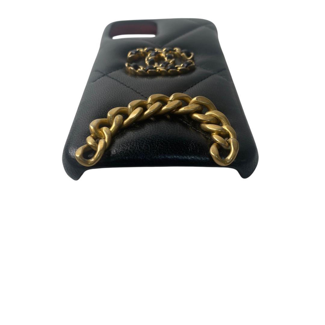 シャネルCHANELココマーク iPhoneケース チェーン ショルダー 30番