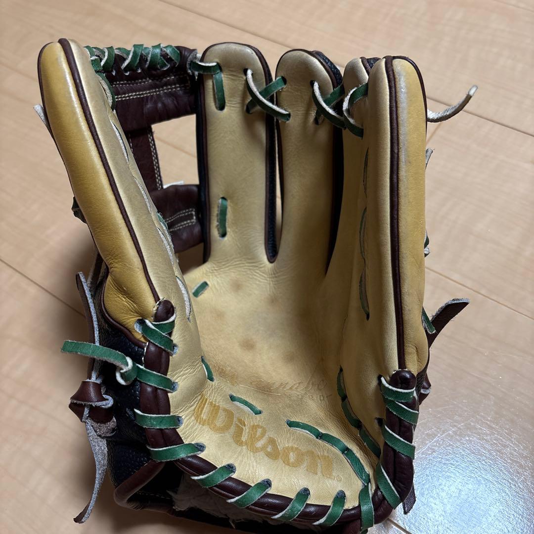 ウィルソン　軟式　グラブ　ワナビーヒーロー　デュアル　内野手用　87型