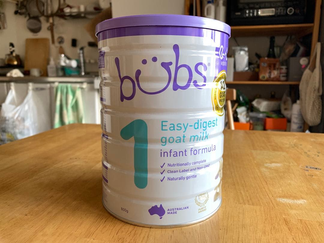 バブス bubs ヤギ 粉ミルク ステップ1 4缶セット【新品未開封】