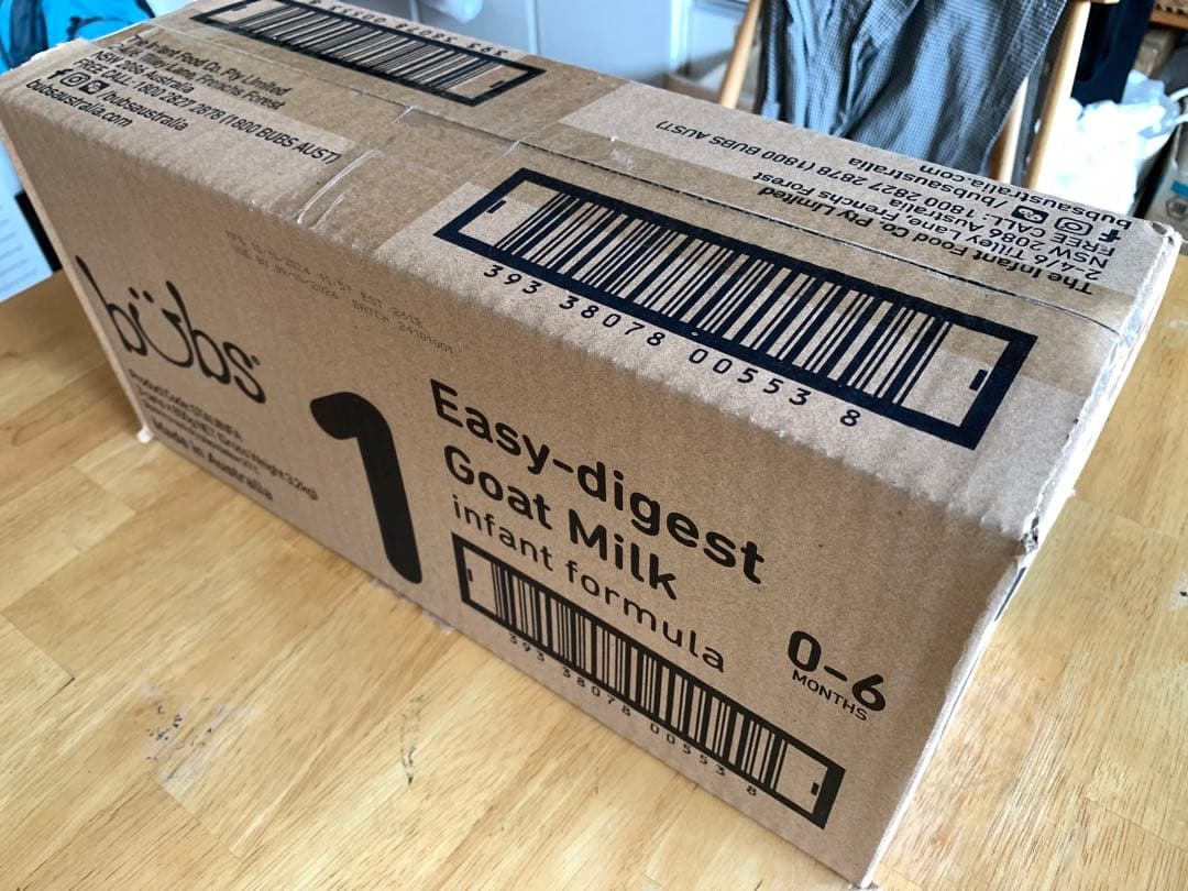 バブス bubs ヤギ 粉ミルク ステップ1 4缶セット【新品未開封】