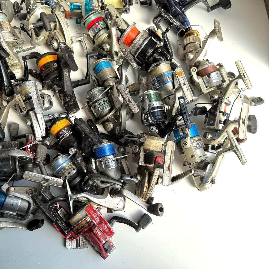 爱*闹様 リール ジャンク49個まとめ スピニング ベイト【NN0121-2】