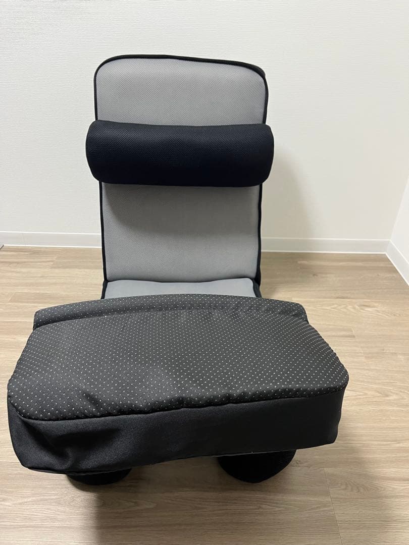 ゲーミング座椅子 専用テーブルカバー付(LC-B12TAB GY)グレー