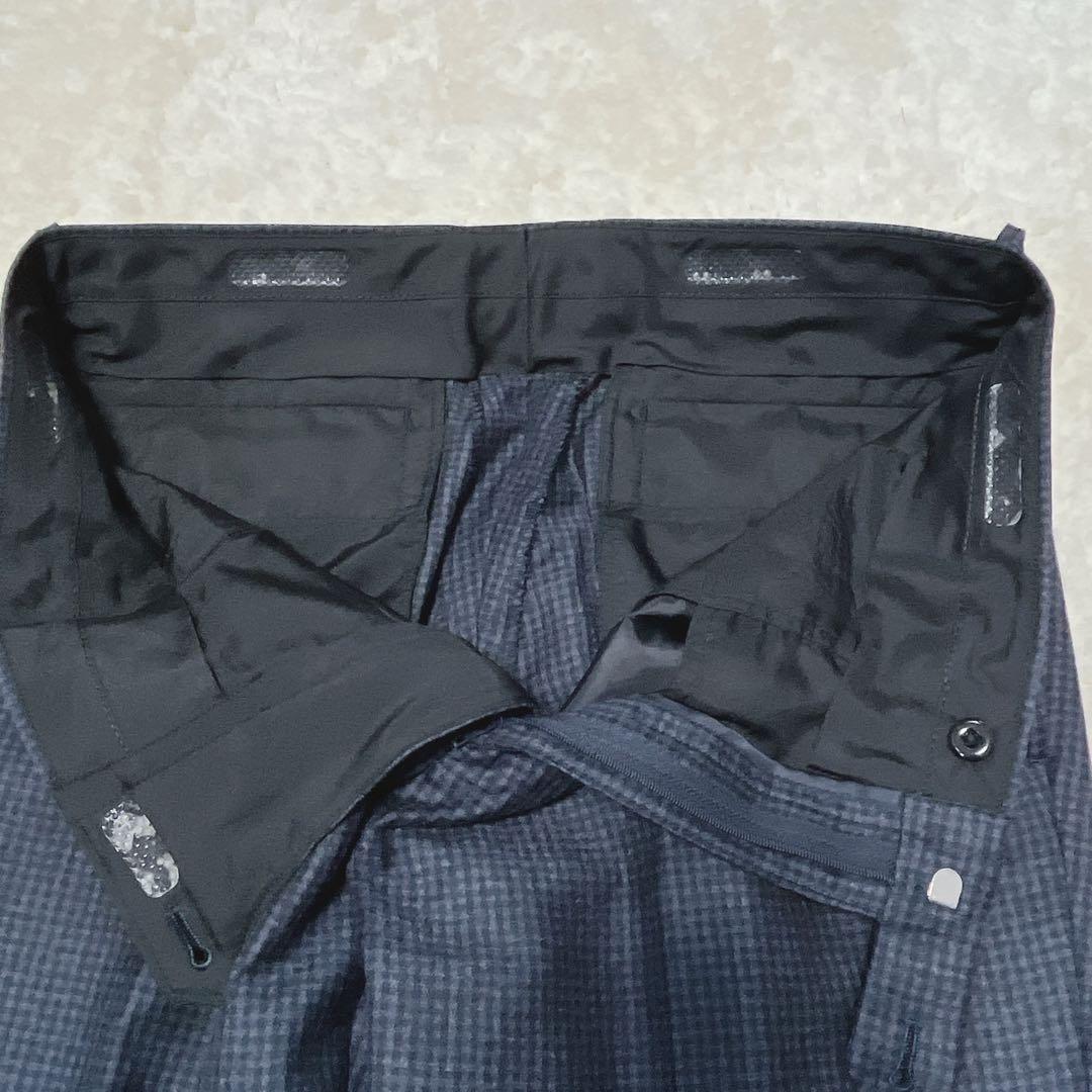 えまスーツセレクト　マルゾット　スーツ　ギンガムチェック　ウール