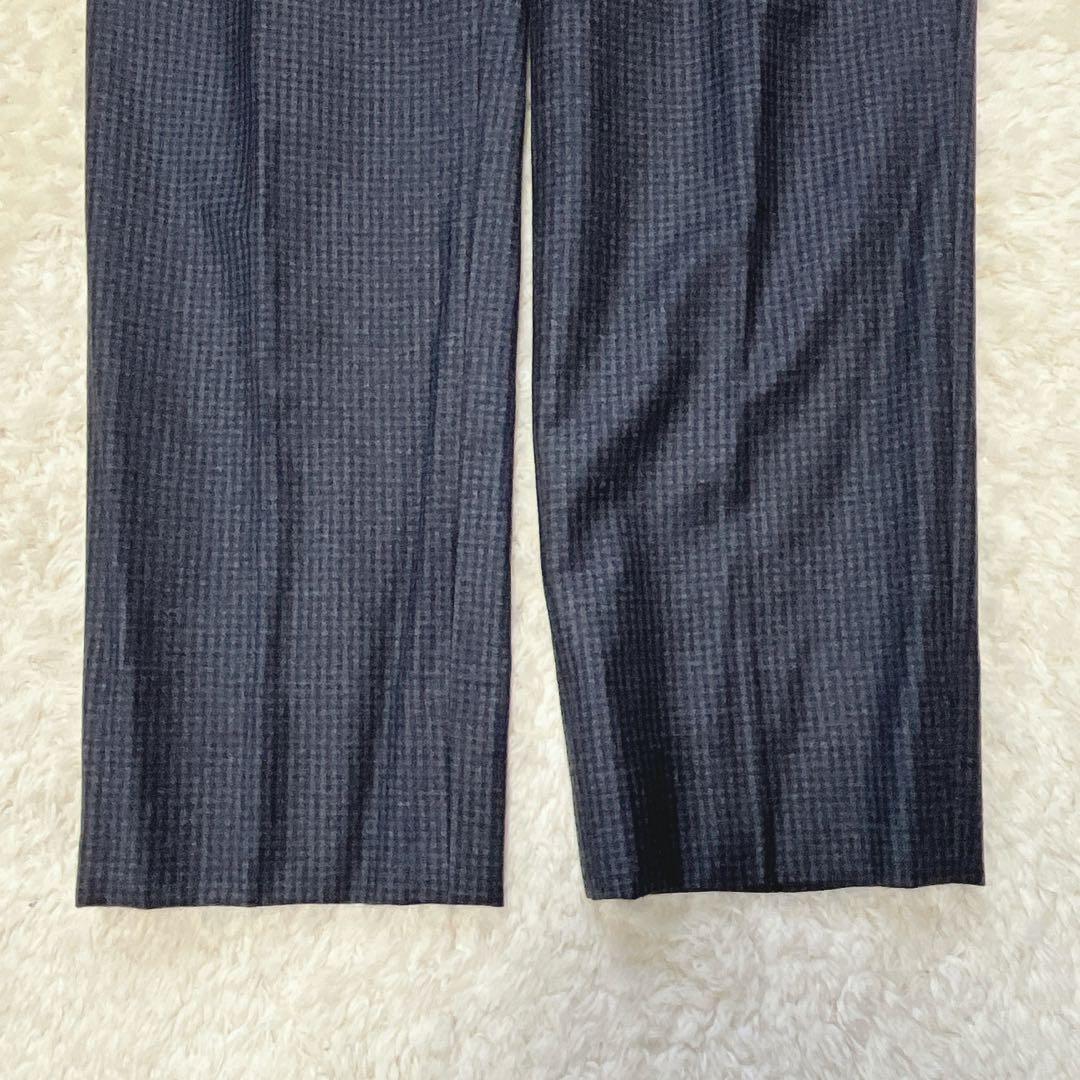 えまスーツセレクト　マルゾット　スーツ　ギンガムチェック　ウール