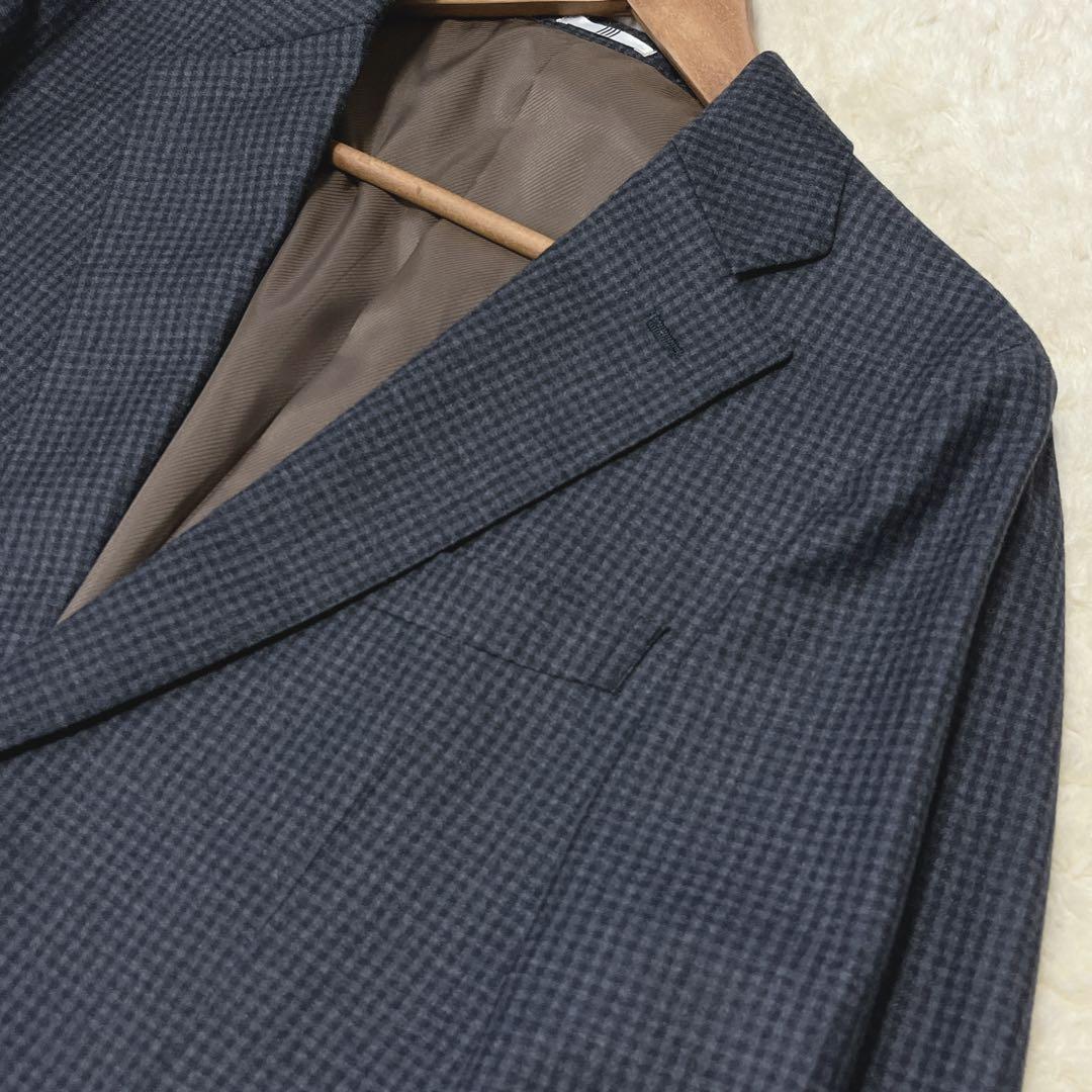 えまスーツセレクト　マルゾット　スーツ　ギンガムチェック　ウール