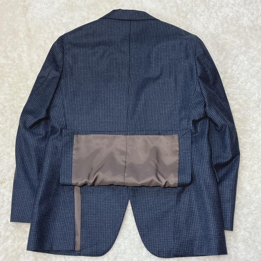 えまスーツセレクト　マルゾット　スーツ　ギンガムチェック　ウール