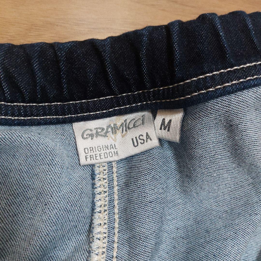 【極美品】Gramicci×LEE デニムペインタークロップドパンツ