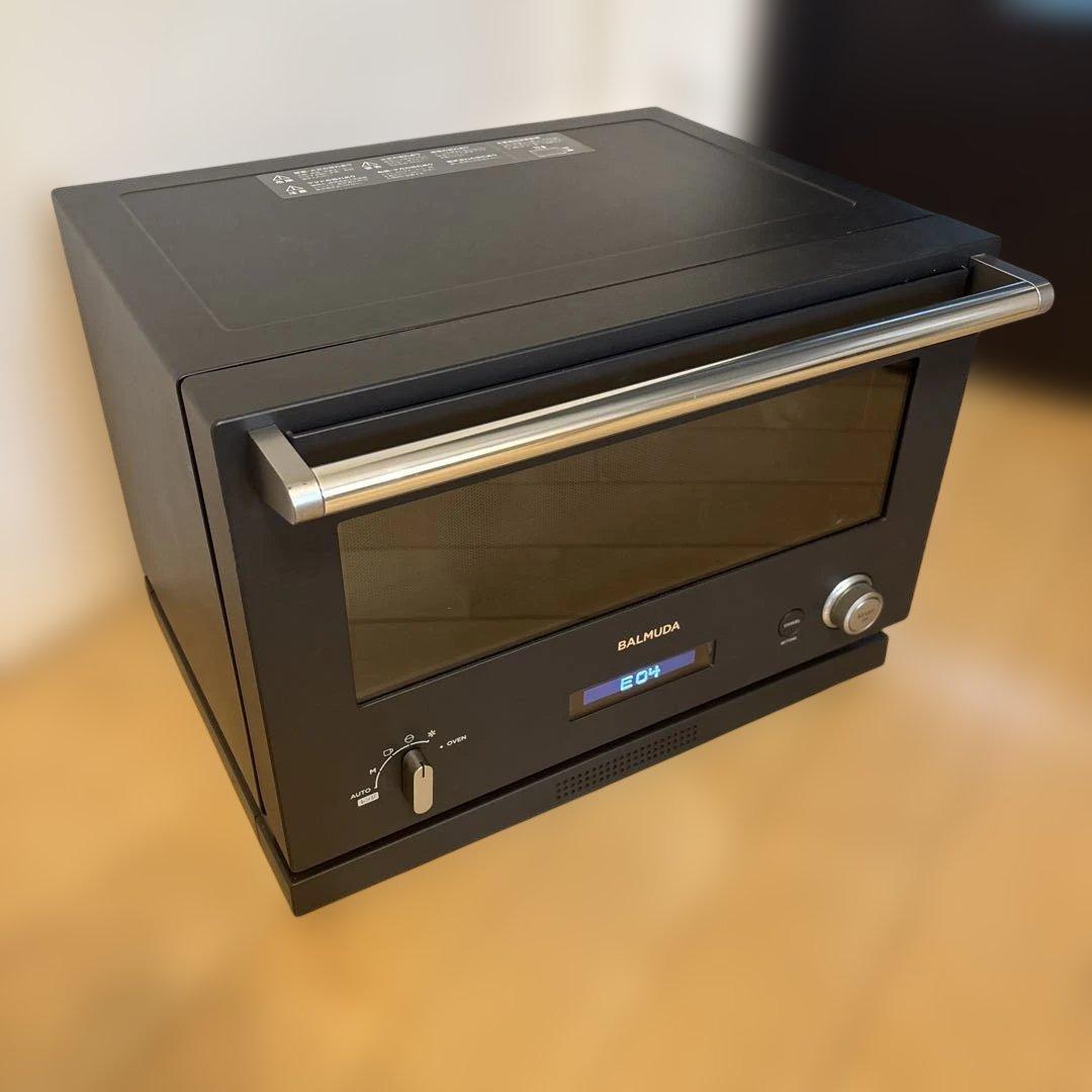 【ジャンク品】BALMUDA K04A-BK オーブンレンジ
