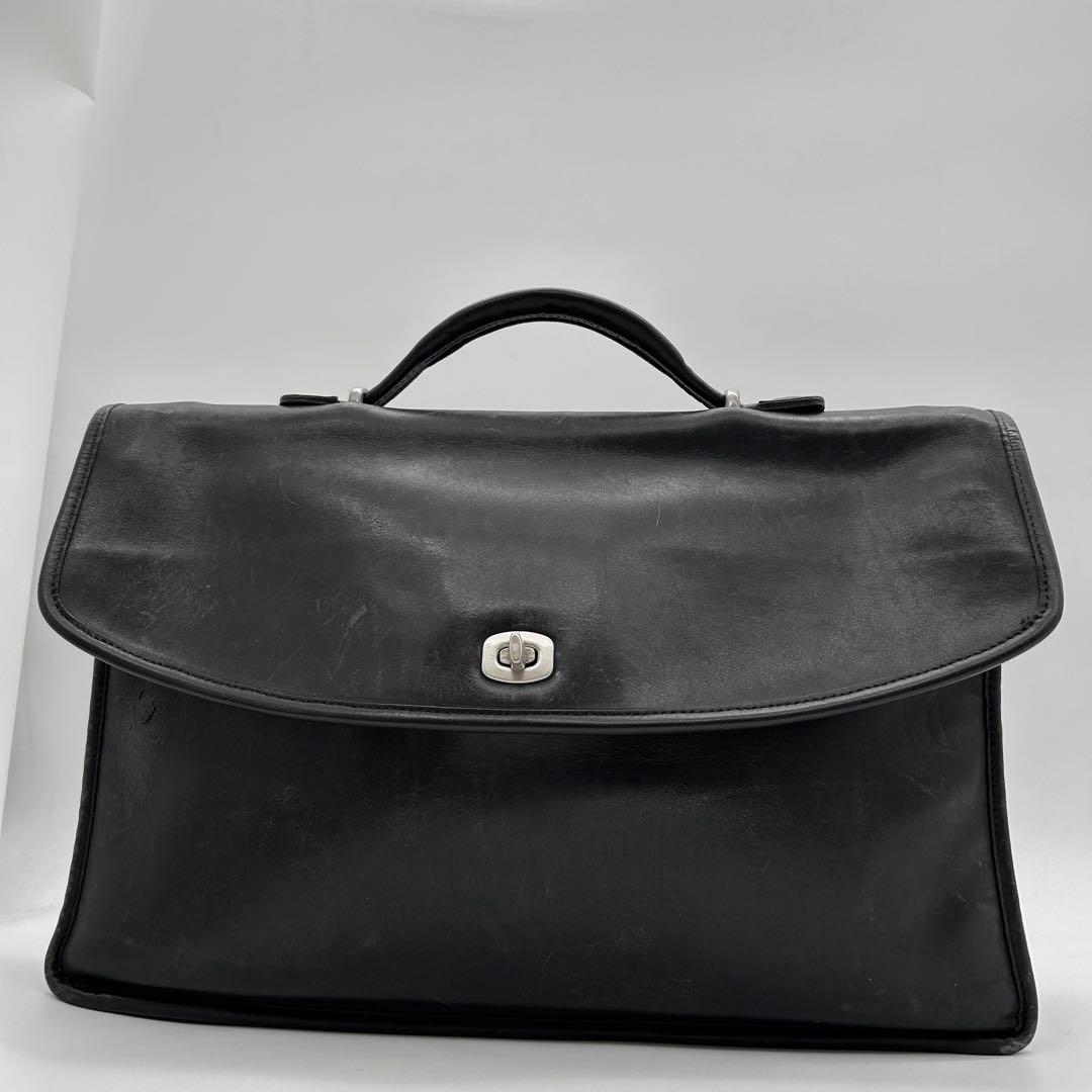 Old Coach Business Bag Shoulder 2way A4◎