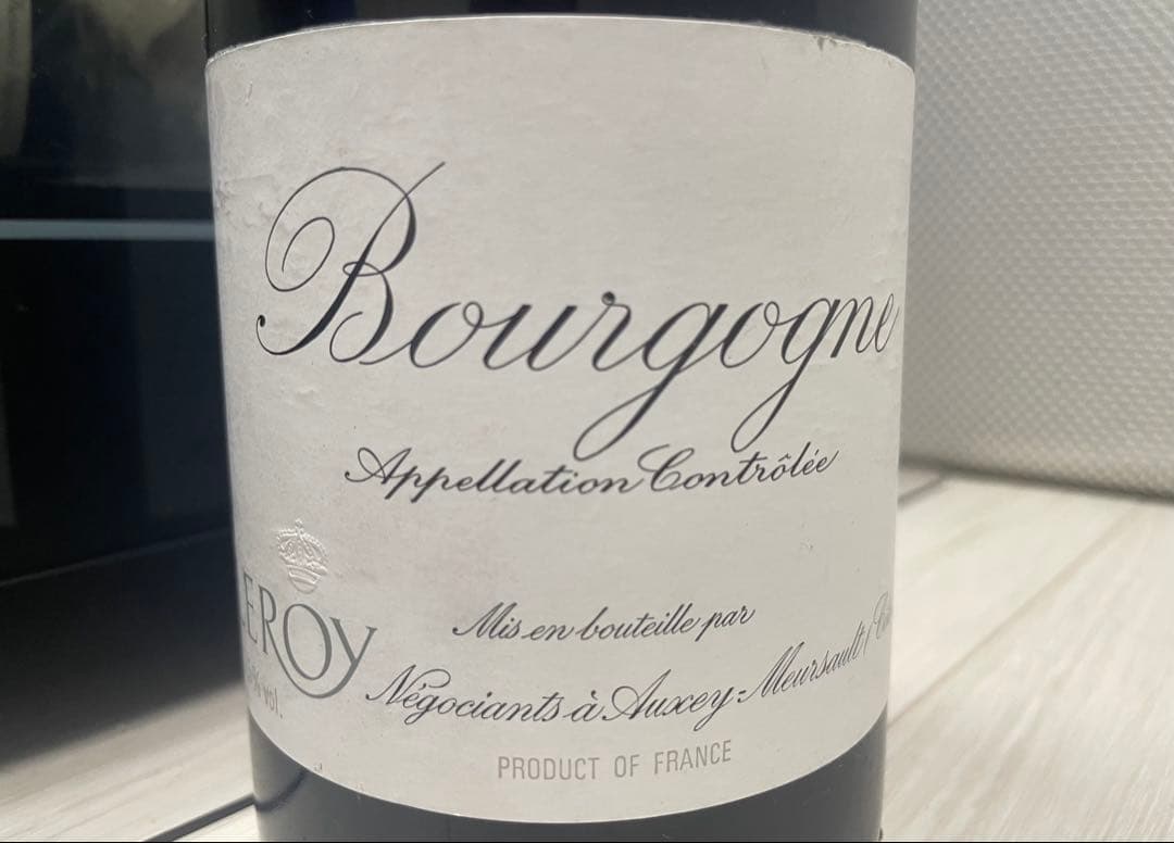 【良年】 LEROY ルロワ ブルゴーニュ ルージュ 1990 セラー保管