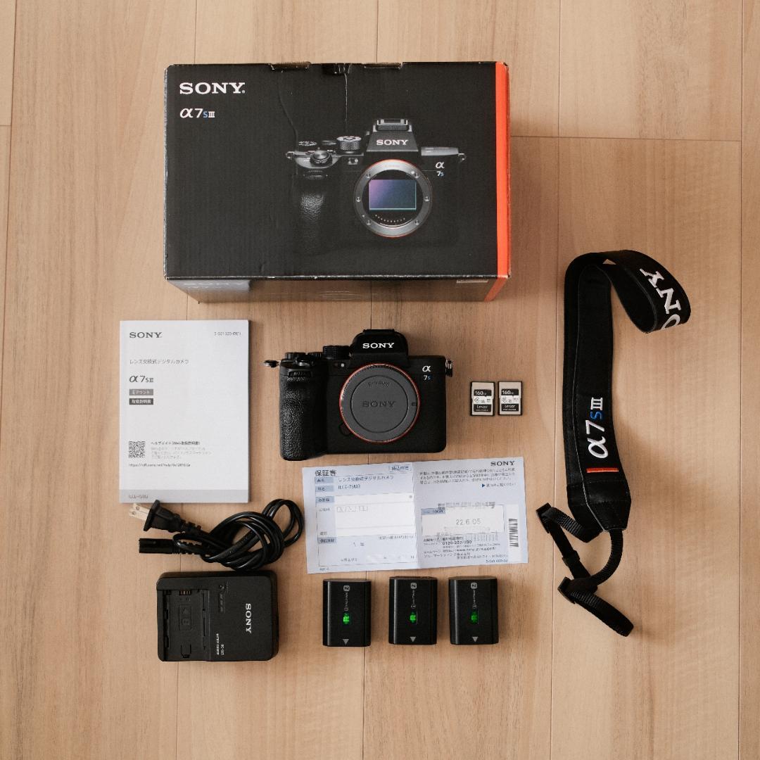 SONY α7SIII ILCE-7SM3 ミラーレス 一眼 カメラ