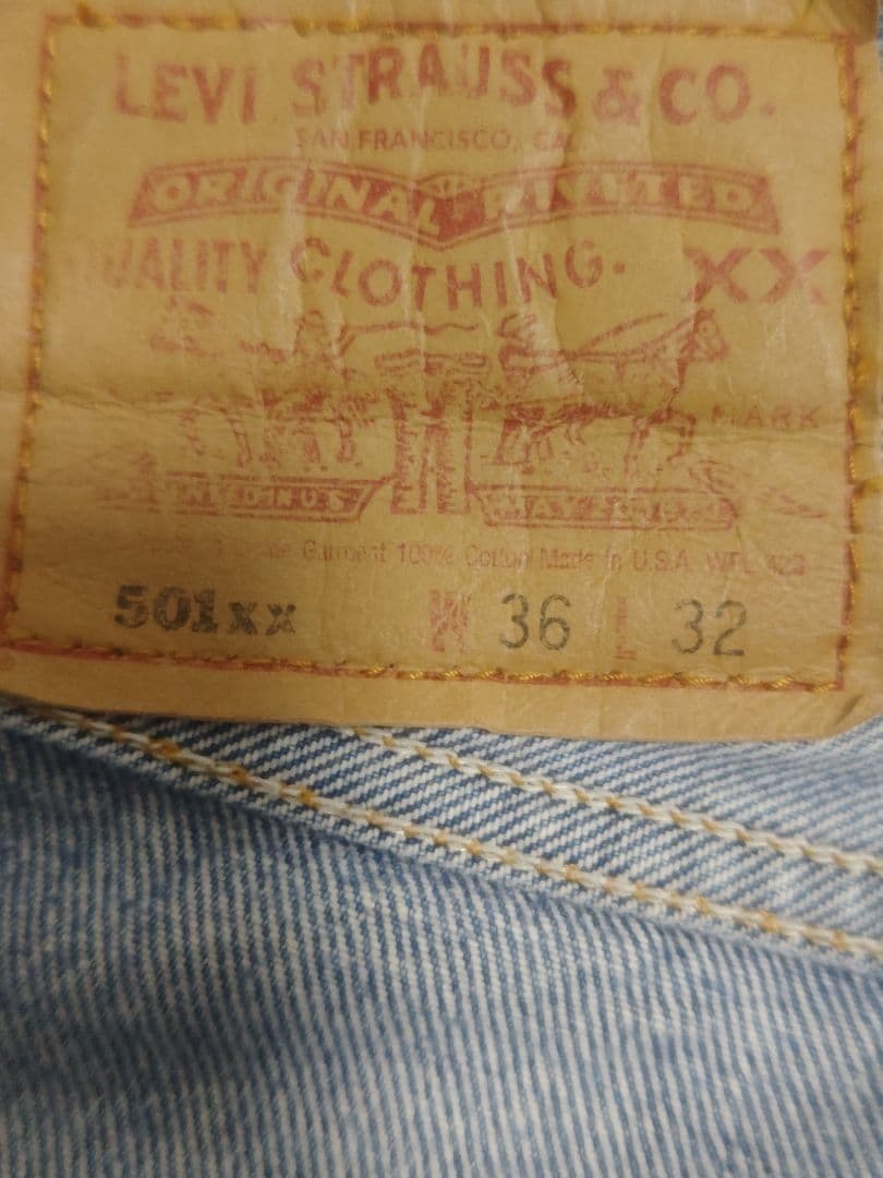 パンツ HEXICO Custom Used 501 W36-W32 / L29