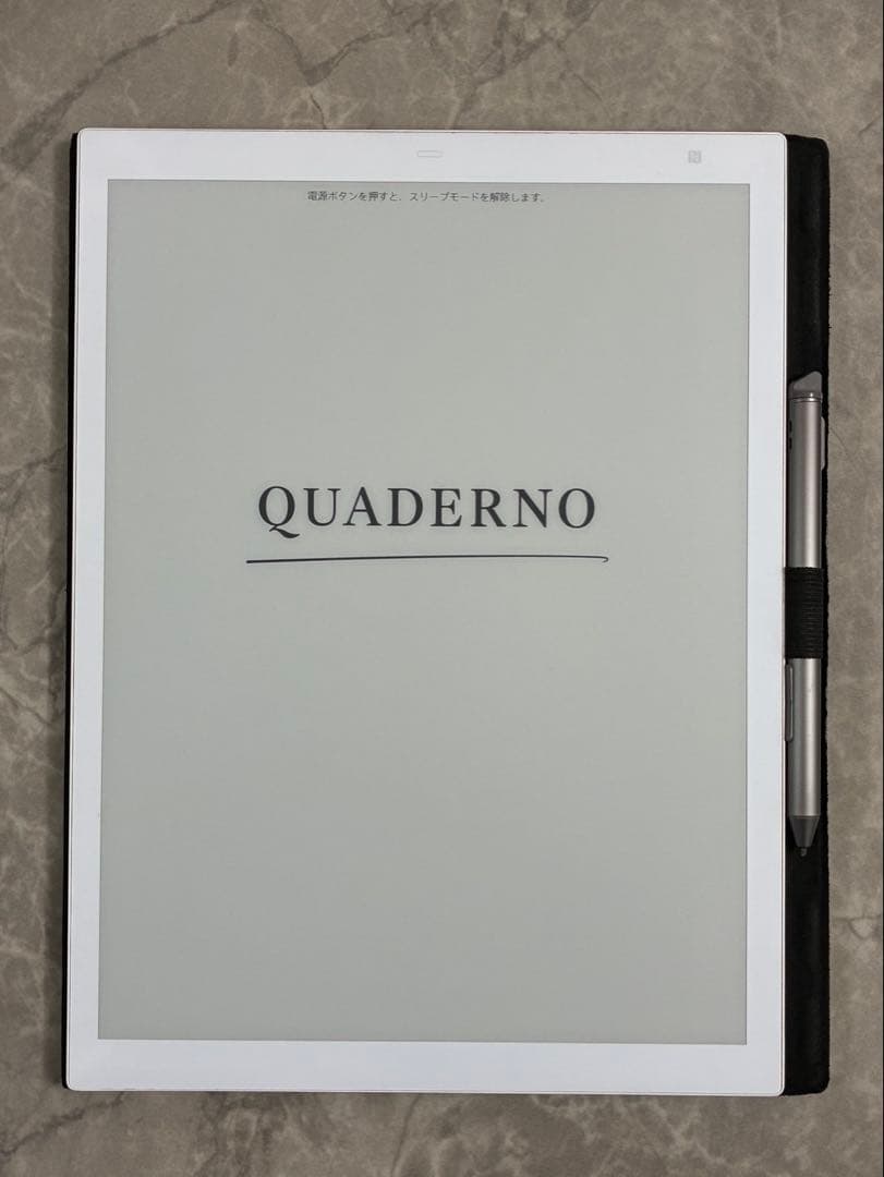 FUJITSU 電子ノート QUADERNO クアデルノA4 FMV-DPP03