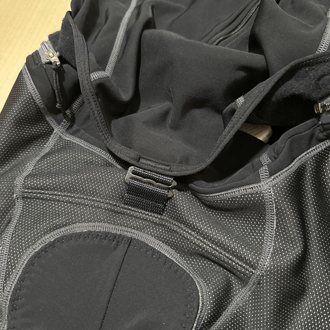 パールイズミ　ウィンドブレーク クイック ビブ サーモ タイツ　Lサイズ