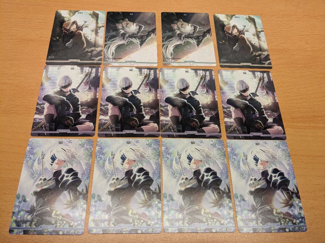 ニーアオートマタ ビルディバイド まとめ売り　計約340枚（3box分）